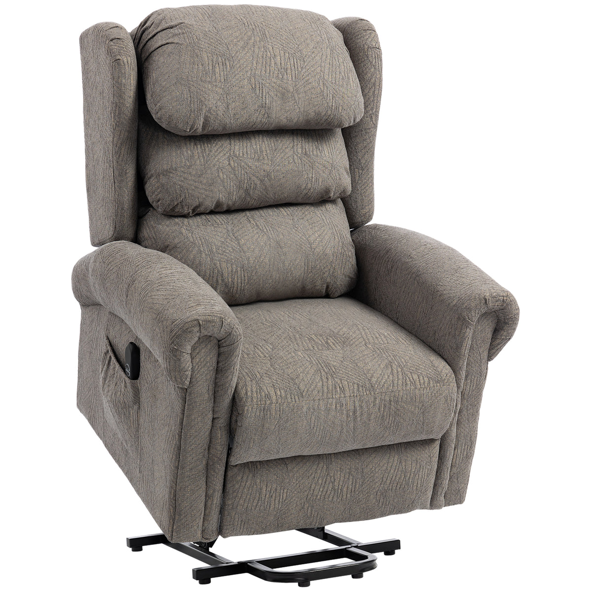 150° Power Lift Recliner Chair with USB – Dark Grey