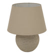 Tuscan Grey Ceramic Table Lamp – 40cm, product view