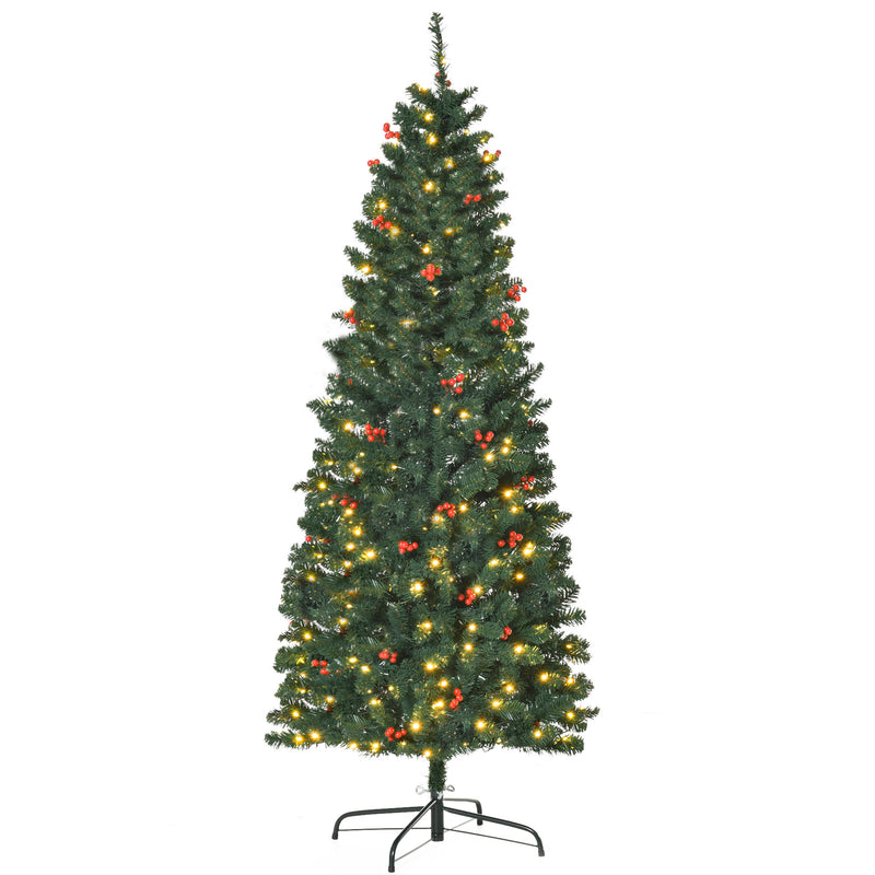 6ft pre-lit pencil Christmas tree – image 10