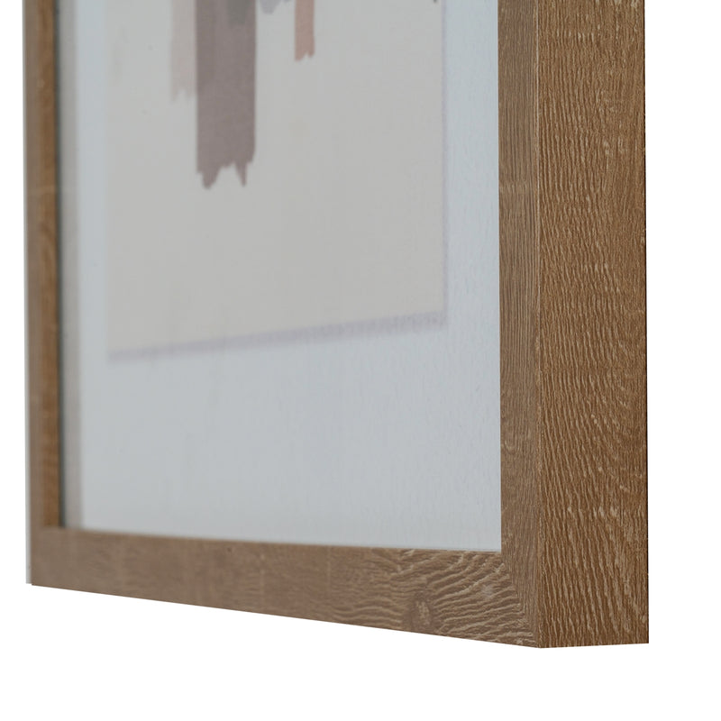Close-up of the Tydis artwork and frame corner