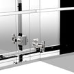 Stainless steel mirror cabinet – image 8