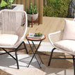 Folding mosaic side table – image 2