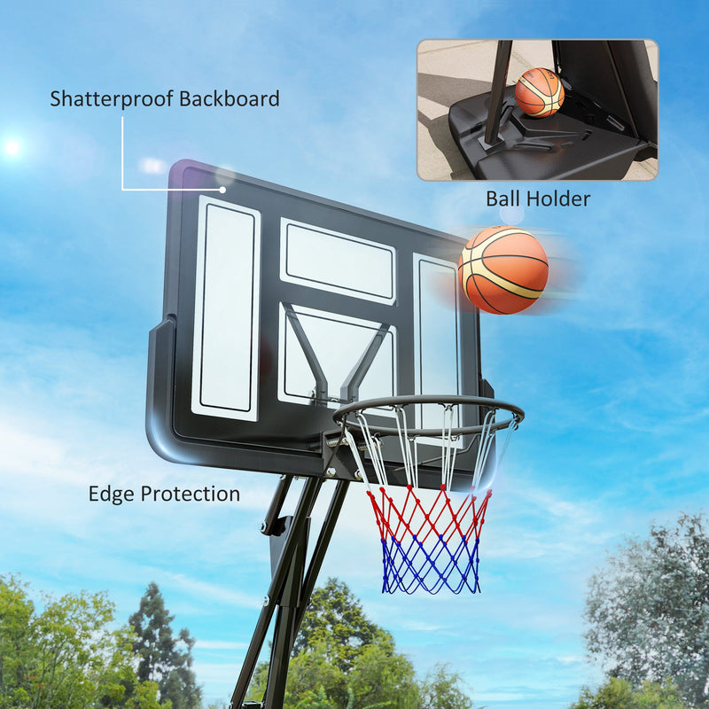 245–305 cm basketball hoop and stand – image 9