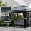3-in-1 swing seat gazebo – image 7