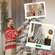 7ft super flocked Christmas tree – image 7