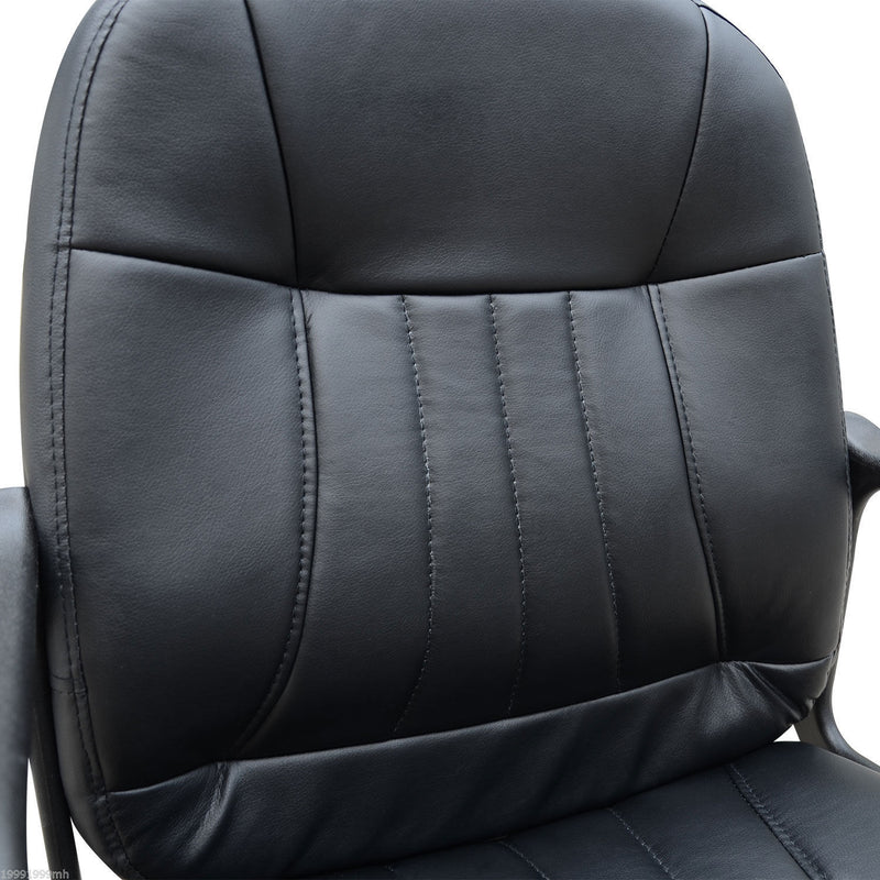 Faux leather swivel executive chair – image 7