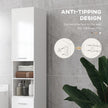 180 cm slim bathroom cabinet – image 5