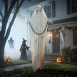 183cm Animated Grim Reaper with Glowing Eyes & Sound – image 9 of 9