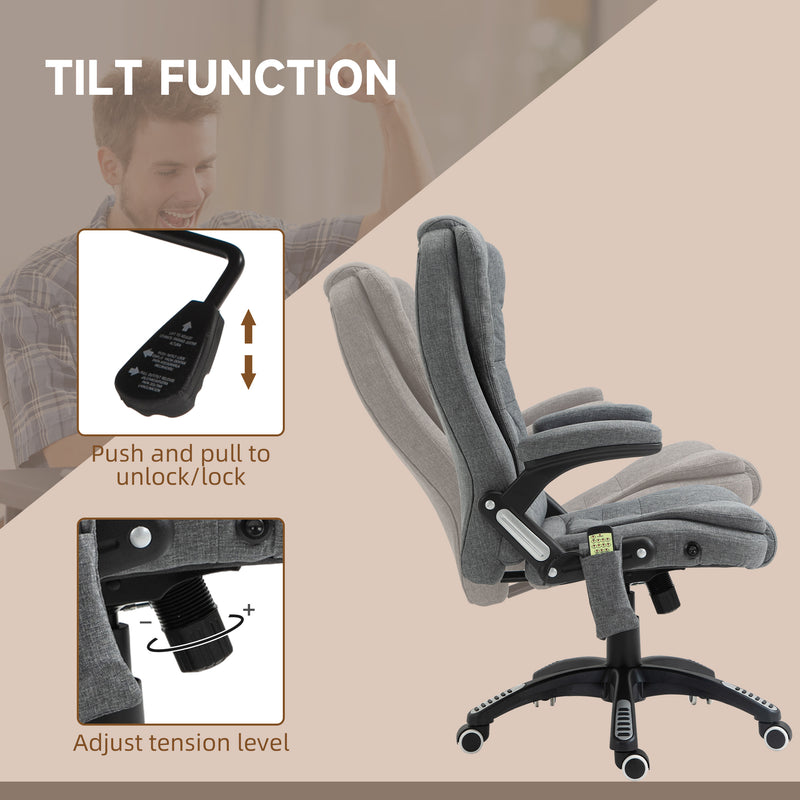Heated massage office chair – image 6