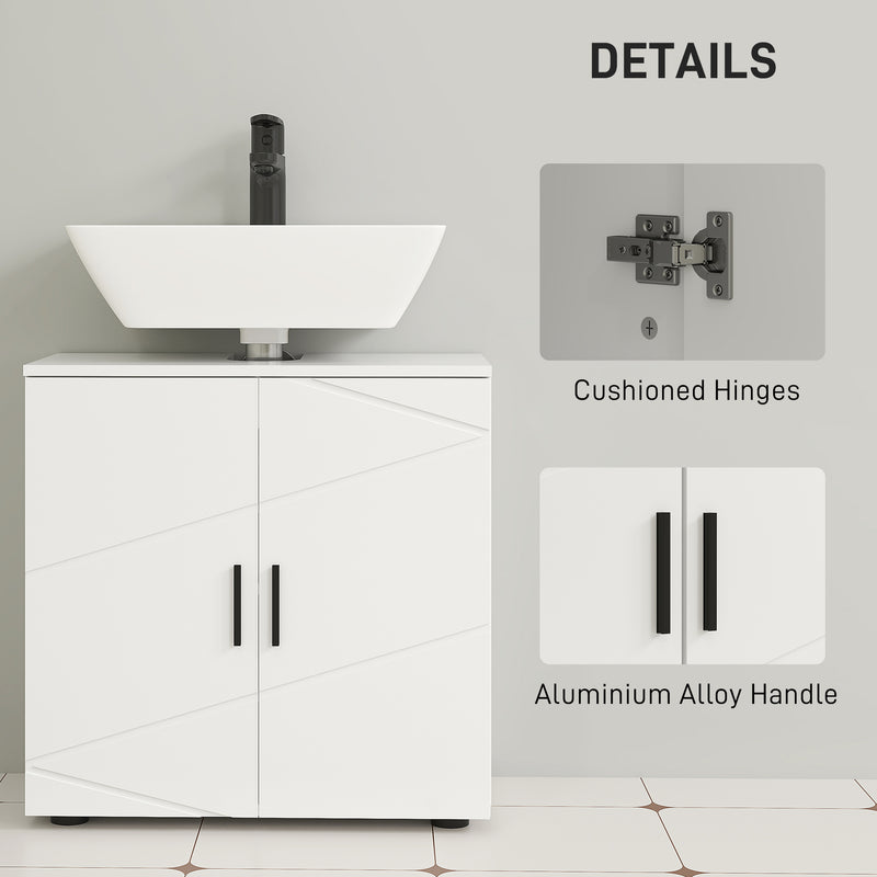 Under sink cabinet with shelf – image 6