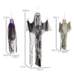 Set of 3 Hanging Skeleton Ghost Decorations – 90/110/170cm – image 3 of 9
