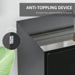 Black push-open sideboard – image 9