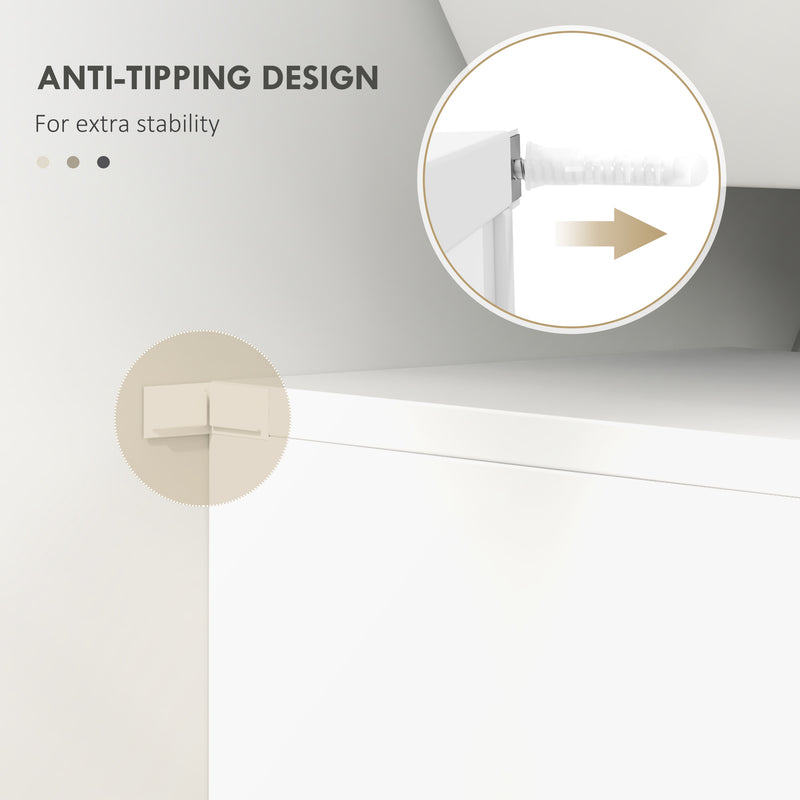 High gloss under sink cabinet – image 6