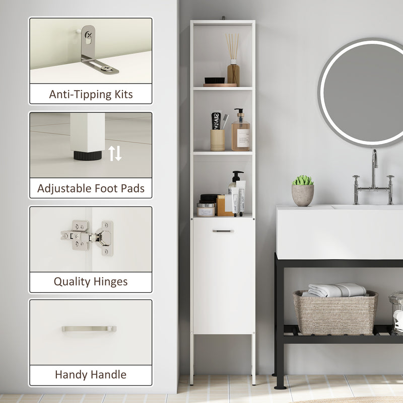 Tall 185 cm cabinet on legs – image 6