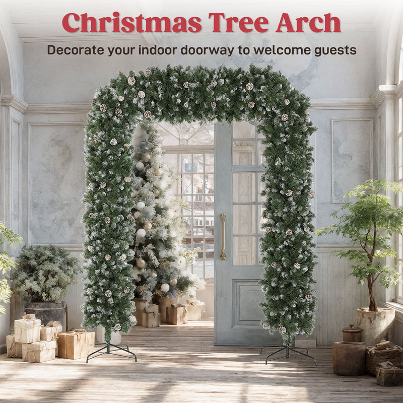 8.2ft Christmas tree arch, 180 cm wide – image 5