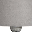 Grey linen shade texture close-up