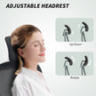 HOMCOM Executive Office Chair, Ergonomic Mesh High Back Desk Chair with Flip-up Armrest, Rotatable Headrest, Adjustable – view 6