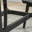 6-seater slatted steel table – image 7