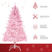 5ft pink artificial Christmas tree – image 4