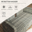 4-piece rattan sofa set – image 4