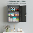 Smoke grey medicine cabinet – image 5