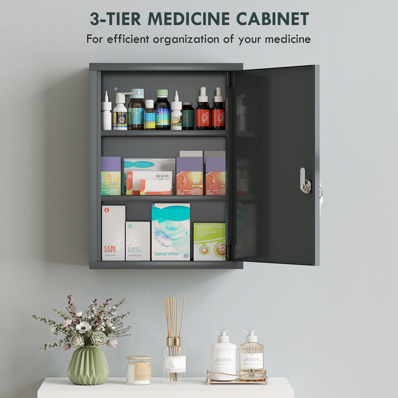 Smoke grey medicine cabinet – image 5