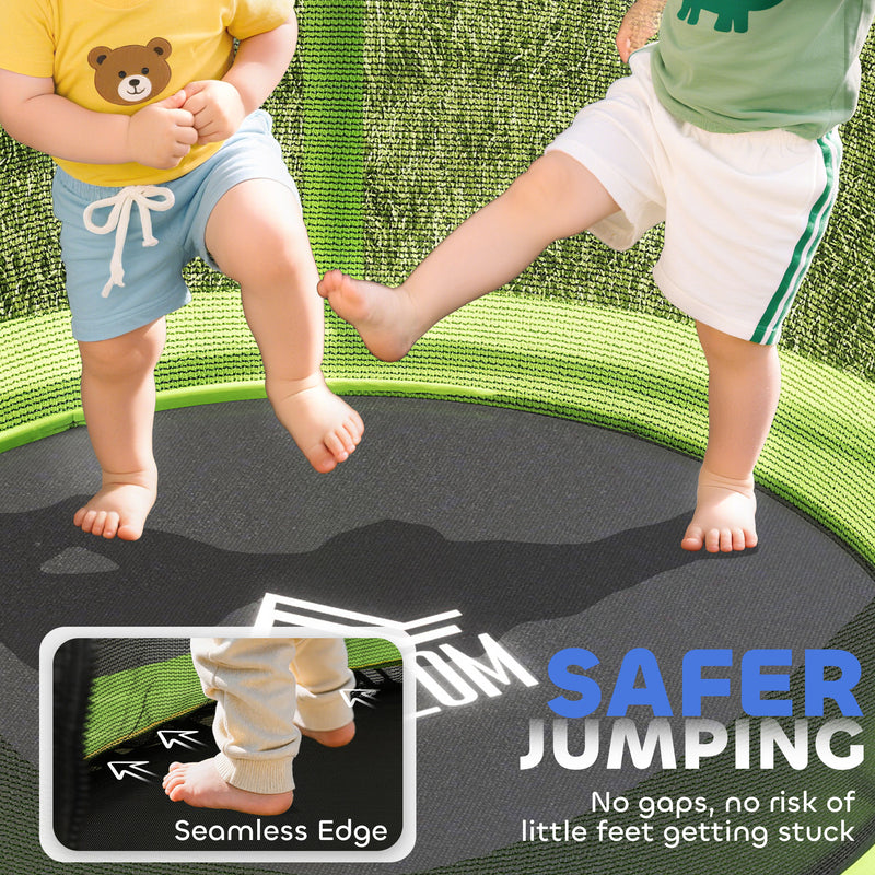 Kids trampoline with enclosure – image 5