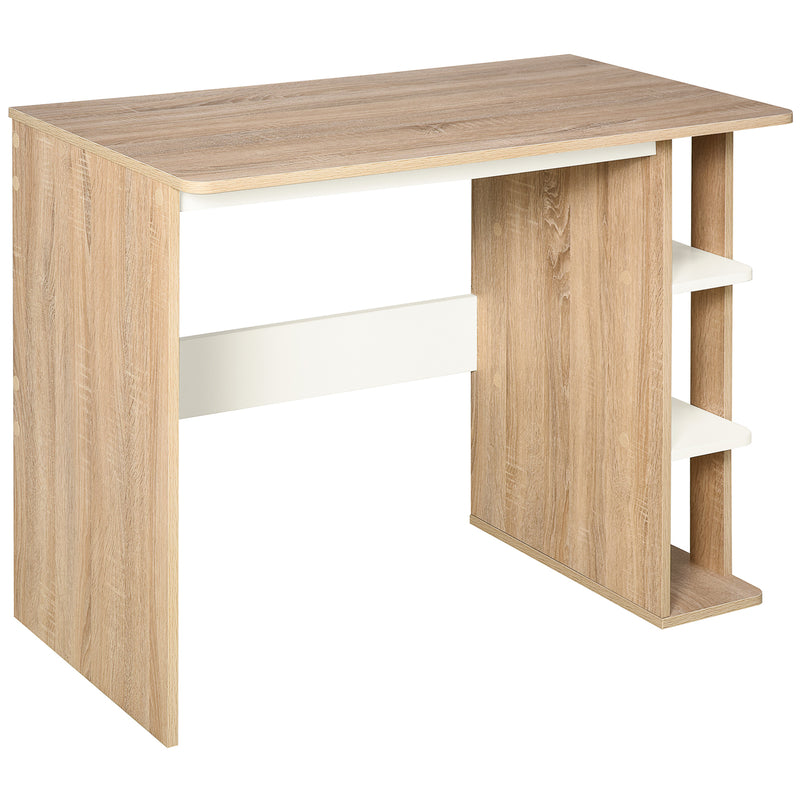 Writing desk with side shelf – image 10