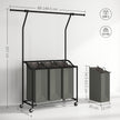 Rolling laundry sorter – image 3