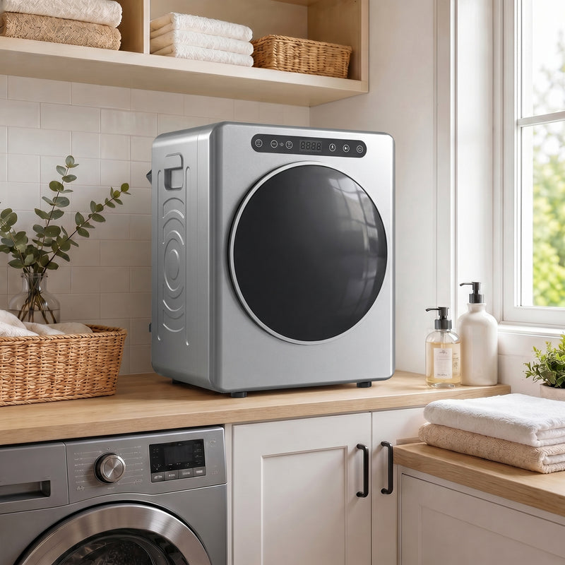 5kg silver tumble dryer – image 9