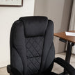 Black heated massage office chair – image 10