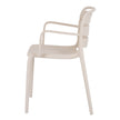 side view of the Velo putty carver chair