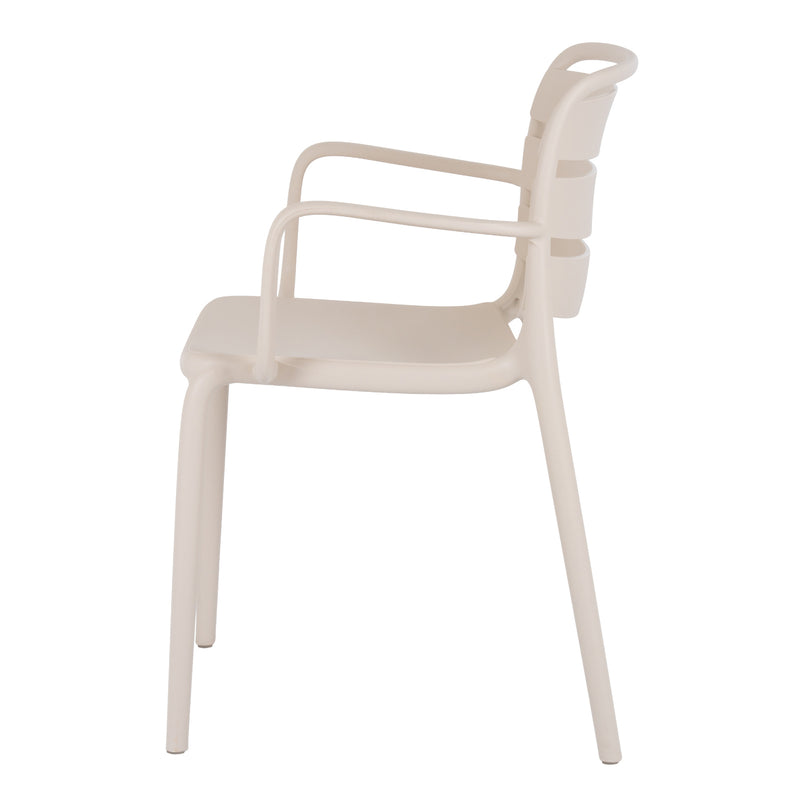 side view of the Velo putty carver chair