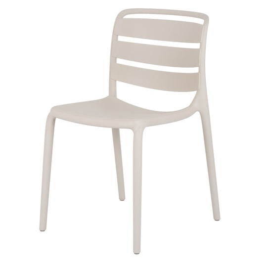 Velo putty chair, three-quarter view