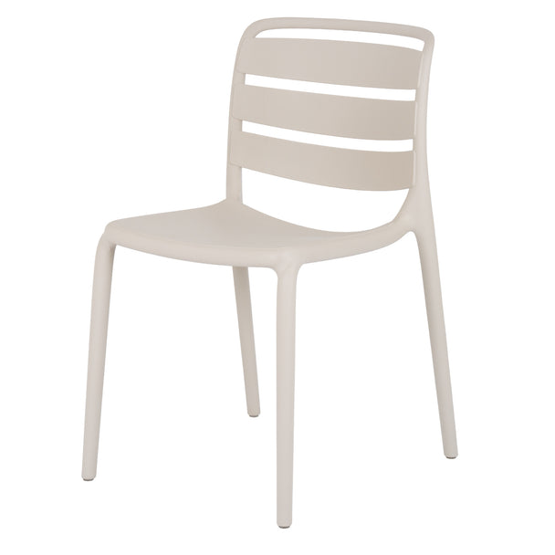 Velo putty chair, three-quarter view