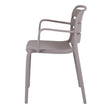side view of the Velo stone carver chair