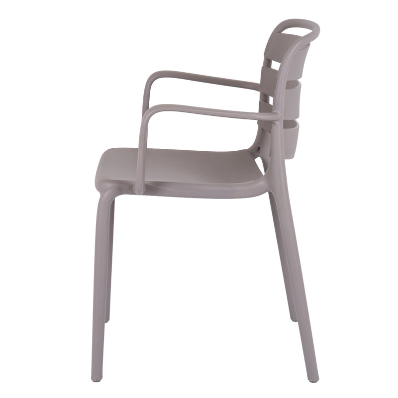 side view of the Velo stone carver chair