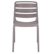 Velo stone chair from the front