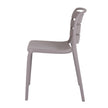 side view of the Velo stone chair