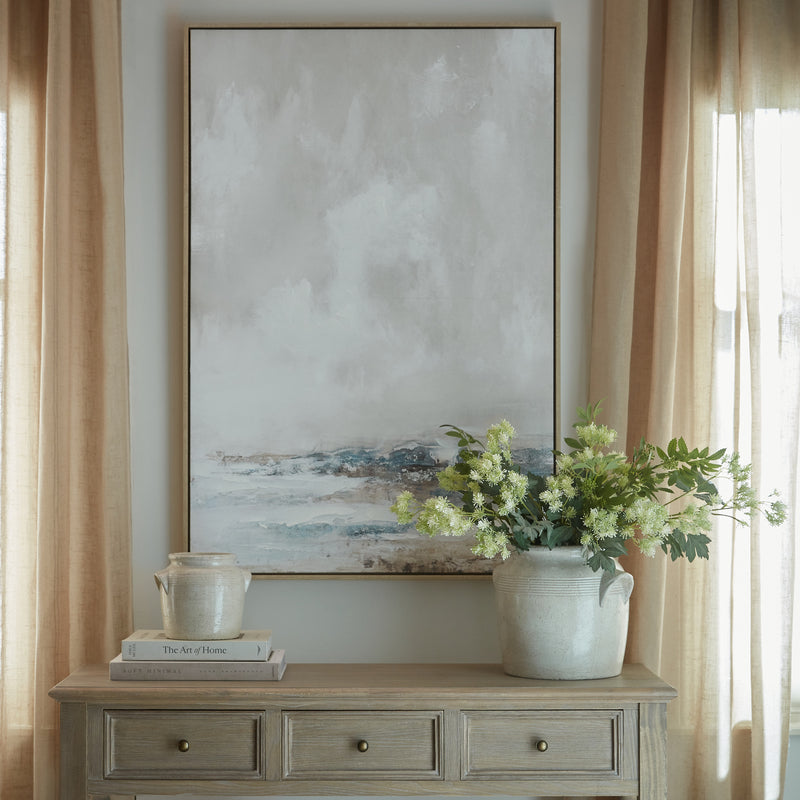 Veydra Hand-Painted Framed Canvas – 50 × 120cm, product view