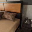 Industrial double bed, 31 cm underbed – image 8