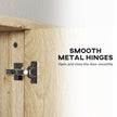 Wood-effect mirror cabinet – image 7