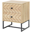 Zig-zag bedside table – image 10