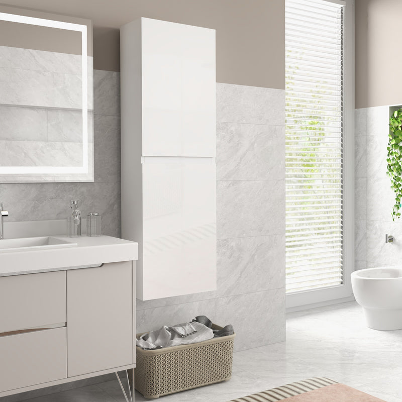 120 cm high gloss bathroom cabinet – image 7