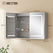 LED mirror bathroom cabinet – image 3