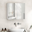 Double-door mirror bathroom cabinet – image 2