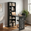 Fold-out desk with chalkboard – black – image 8