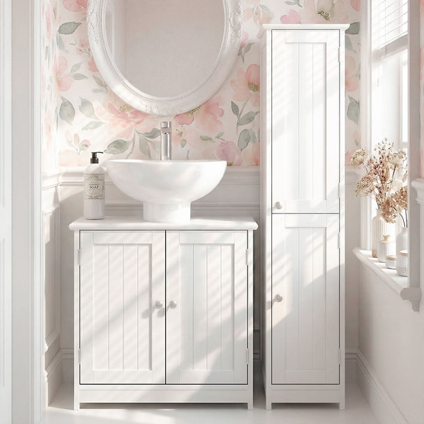 White under sink cabinet – image 2