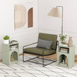 Set of 2 arched bedside tables – image 6