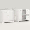 Under sink cabinet with arched doors – image 3